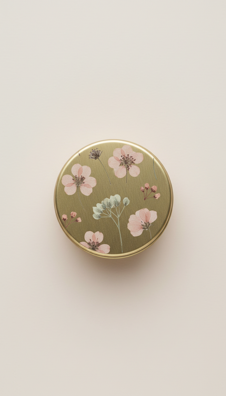 Wildflower Bath Soak Glass Jar